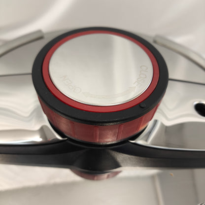 Olla a Presión de Acero Inoxidable con Cestillo Vapor