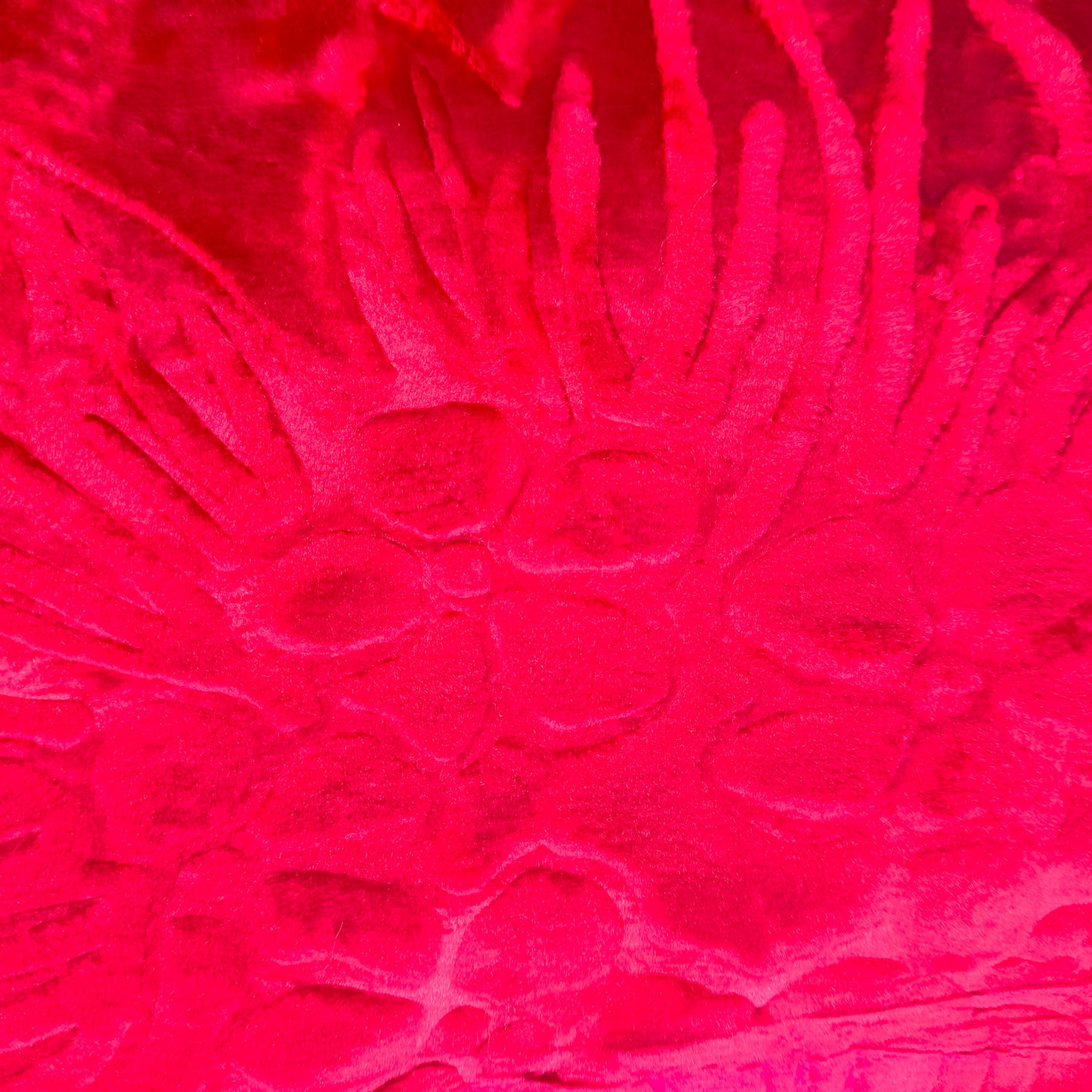 Manta de Felpa Color granate  - Extra Suave y Cálida para Invierno (200x230 cm, 4,5 kg)