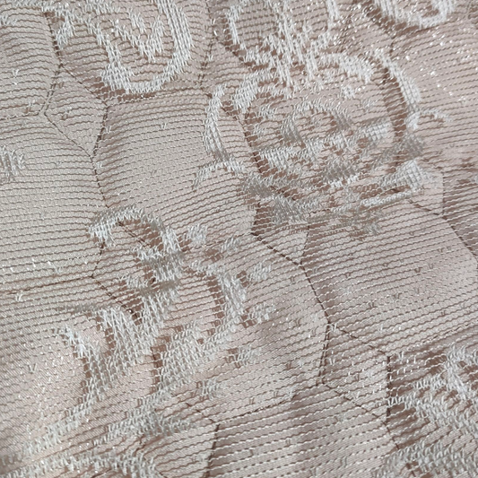 Set de Cama de Lujo "Hayal" – Cubrecama Acolchado con Encaje - COLOR CAPUCHINO