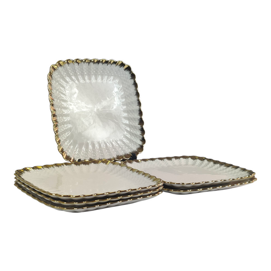 Juego de cerámica decorativa Ø25cm (pack de 6 piezas)
