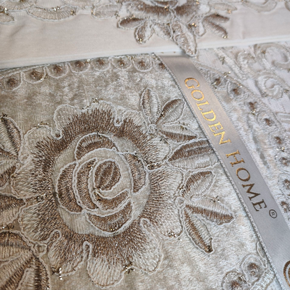 Juego de Cama para Novias "Clouds" – Elegancia y Diseño Clásico - COLOR CAPUCHINO