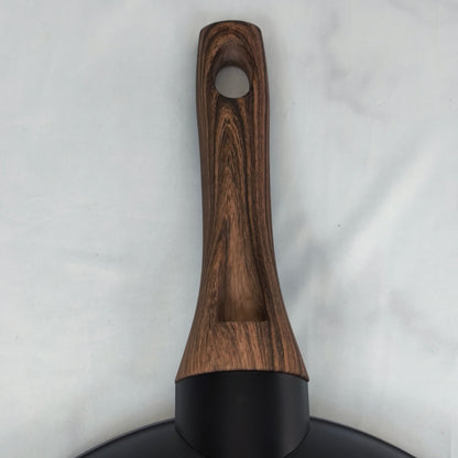 🖤 Sartén Gourmet Kitchen Eneas – Aluminio 4mm con Revestimiento Mármol Antiadherente