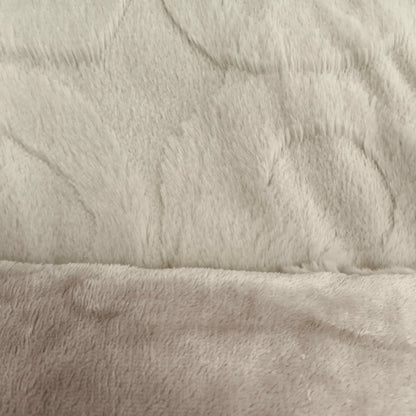 Edredón Modelo AROS – 230 x 250 cm - COLOR CREMA