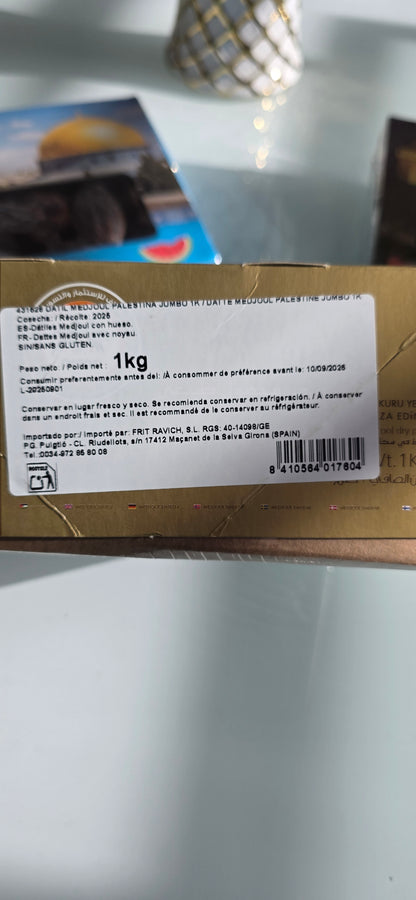 Dátiles Medjoul Qitaf - Caja Dorada 1KG