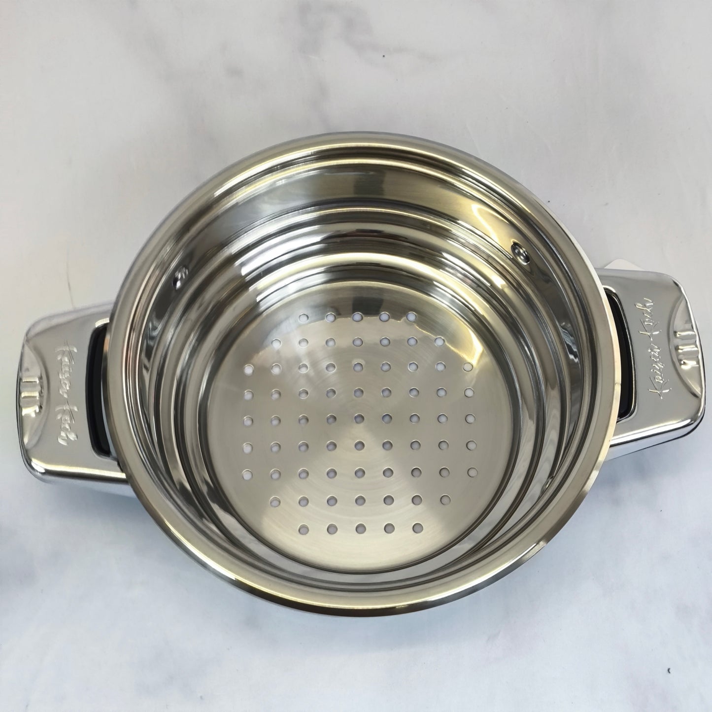 🥘 Batería de Cocina Premium de Acero Inoxidable con Control de Temperatura – 9 Piezas