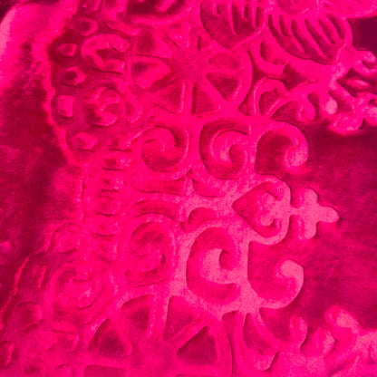 Manta de Felpa Color granate  - Extra Suave y Cálida para Invierno (200x230 cm, 4,5 kg)