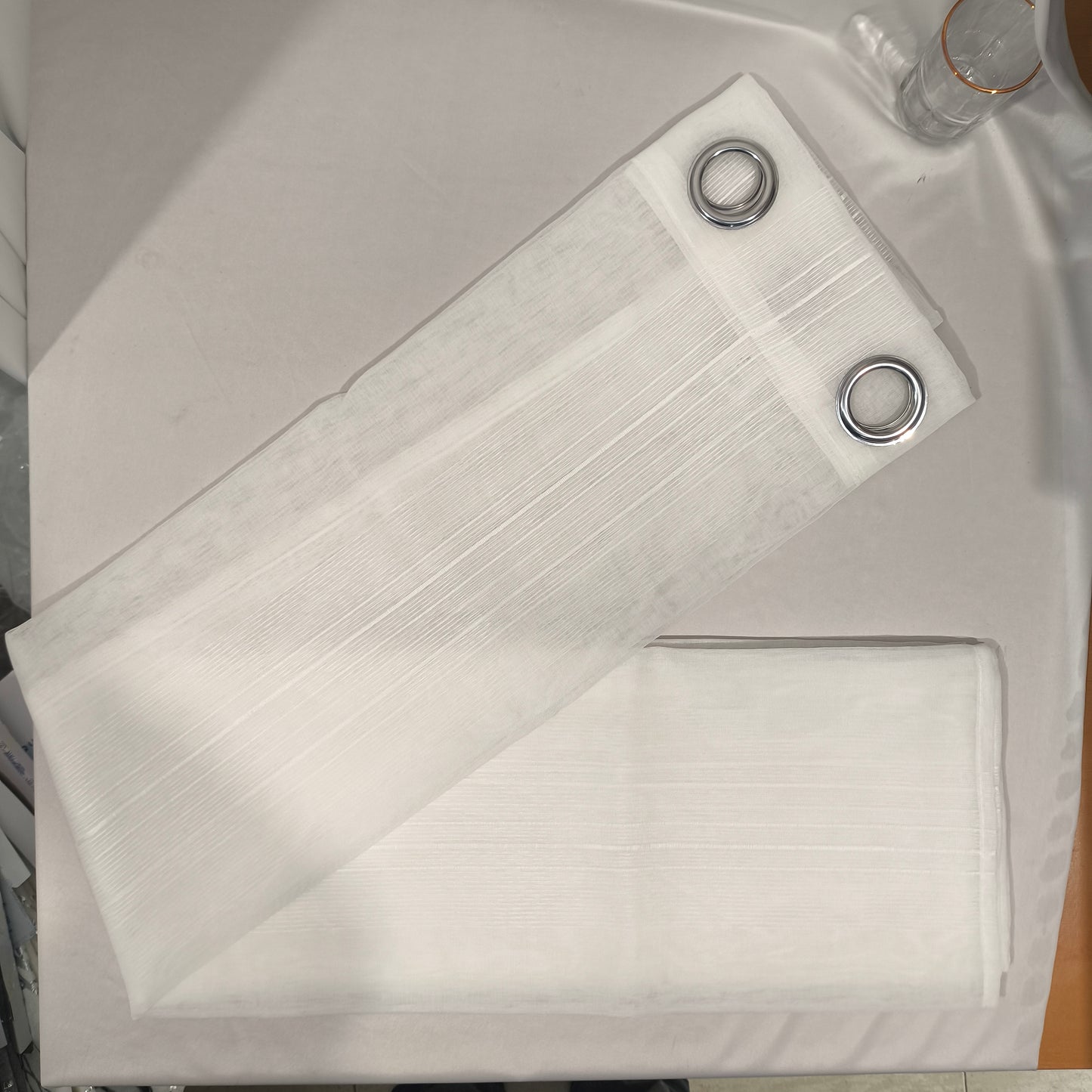 PACK X2 Cortina Opaca con Ojales 140 × 240 cm - Cortina Bali 2