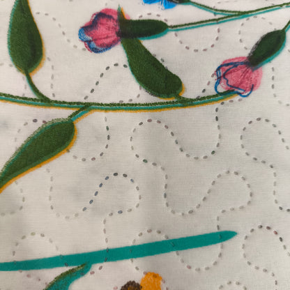 Colcha Bouti Reversible  — Modelo FLORAL