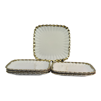 Conjunto de cerâmica decorativa Ø25cm (embalagem de 6 peças)