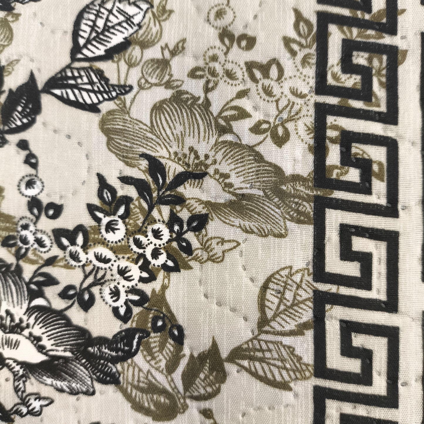 Colcha Bouti Reversible  — Modelo FLORES VSCE VERDE