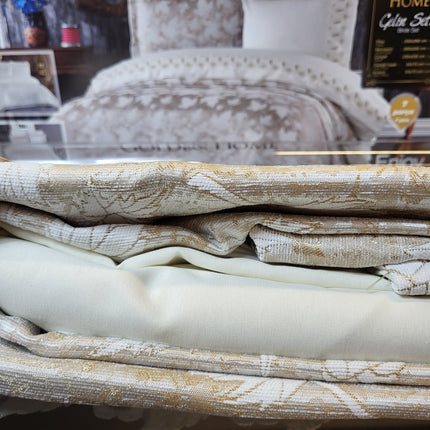 Conjunto de Cama para Noivas "Enjoy" – Elegância e Conforto para um Quarto Sofisticado - Cappuccino