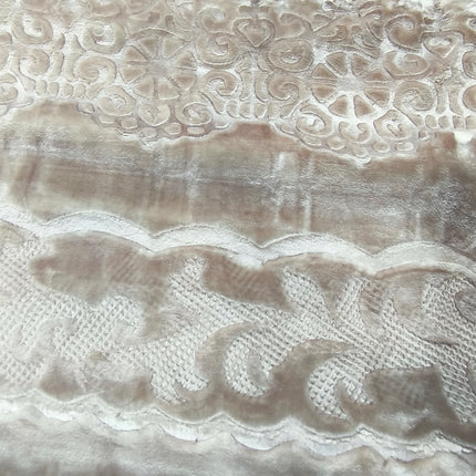 Manta de pelúcia bege - Extra macia e quente para o inverno (200x230 cm, 4,5 kg)