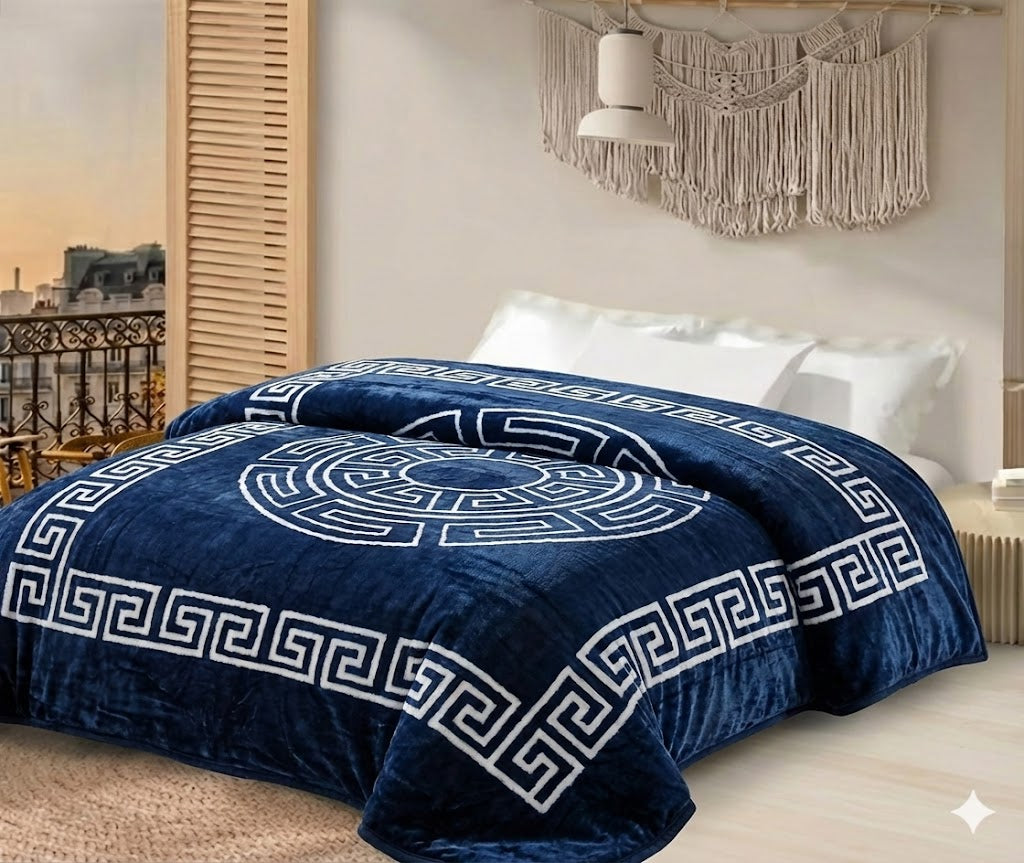 Manta Raschel 220 x 240 cm – 2 kg – 100% Poliéster