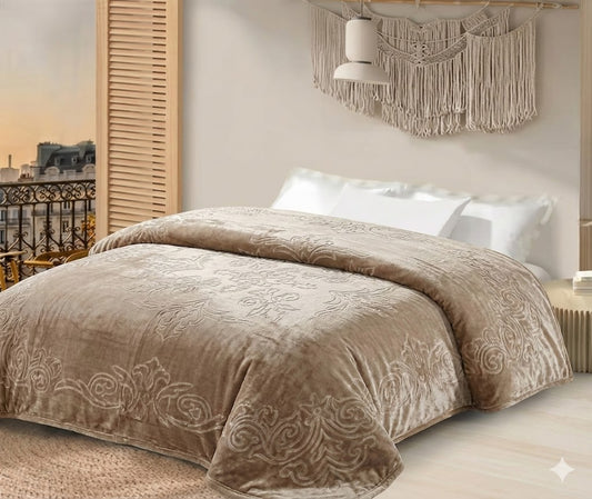 Manta Raschel 220 x 240 cm – 2 kg – 100% Poliéster