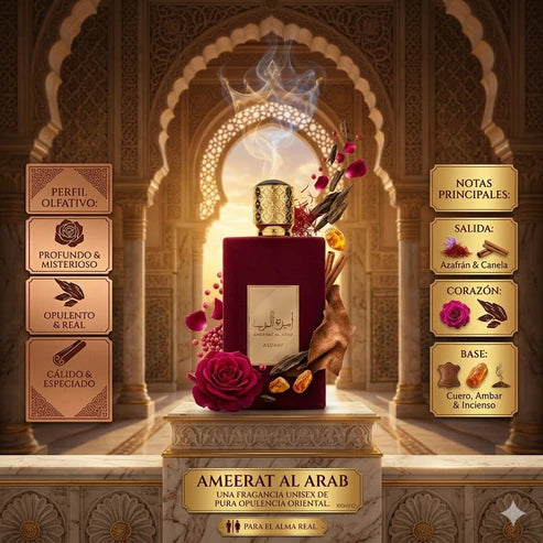 Pack 2 Perfumes Árabes Ameerat Al Arab Sugar Crown + Ameer Al Arab Asdaaf
