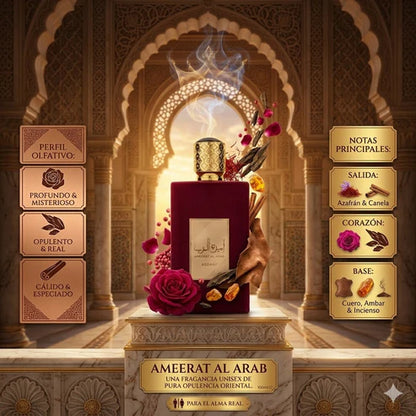 Pack 2 Perfumes Árabes Ameerat Al Arab Sugar Crown + Ameer Al Arab Asdaaf