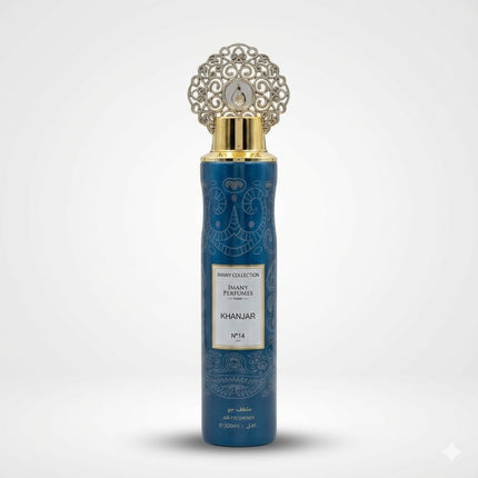 Khanjar – Aromatizador de Ambiente Árabe 300 ml | Aroma intenso e elegante (Coleção Imany)