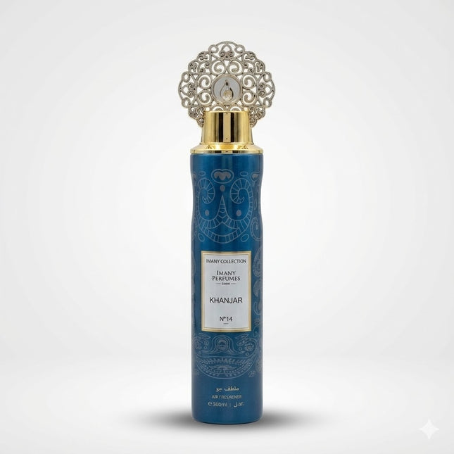 Khanjar – Aromatizador de Ambiente Árabe 300 ml | Aroma intenso e elegante (Coleção Imany)