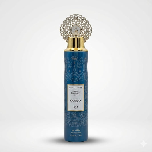 Khanjar – Aromatizador de Ambiente Árabe 300 ml | Aroma intenso e elegante (Coleção Imany)