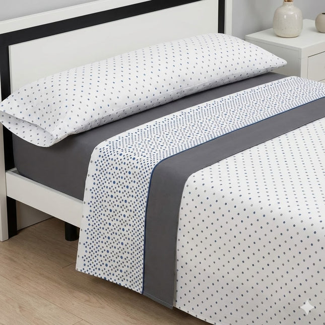 Jogo de lençóis de lã coral premium – Inverno, 3 peças, extra macio e térmico – Estilo moderno (Adequado para camas de 90/135/150 cm)