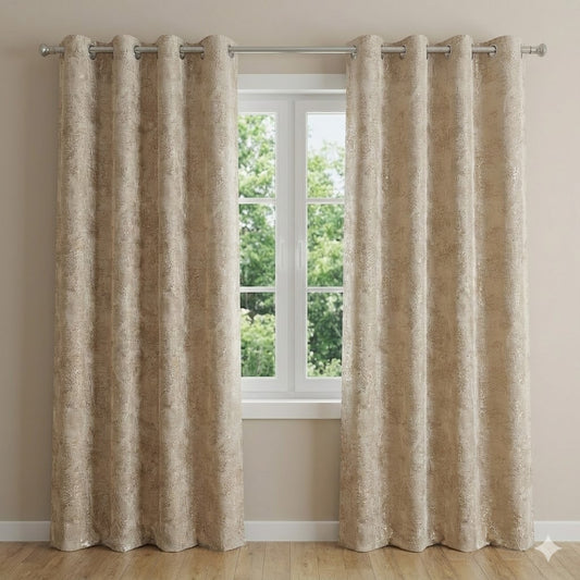 CORTINA MODELO JASPER 140 X 240 CM - COLOR BEIGE
