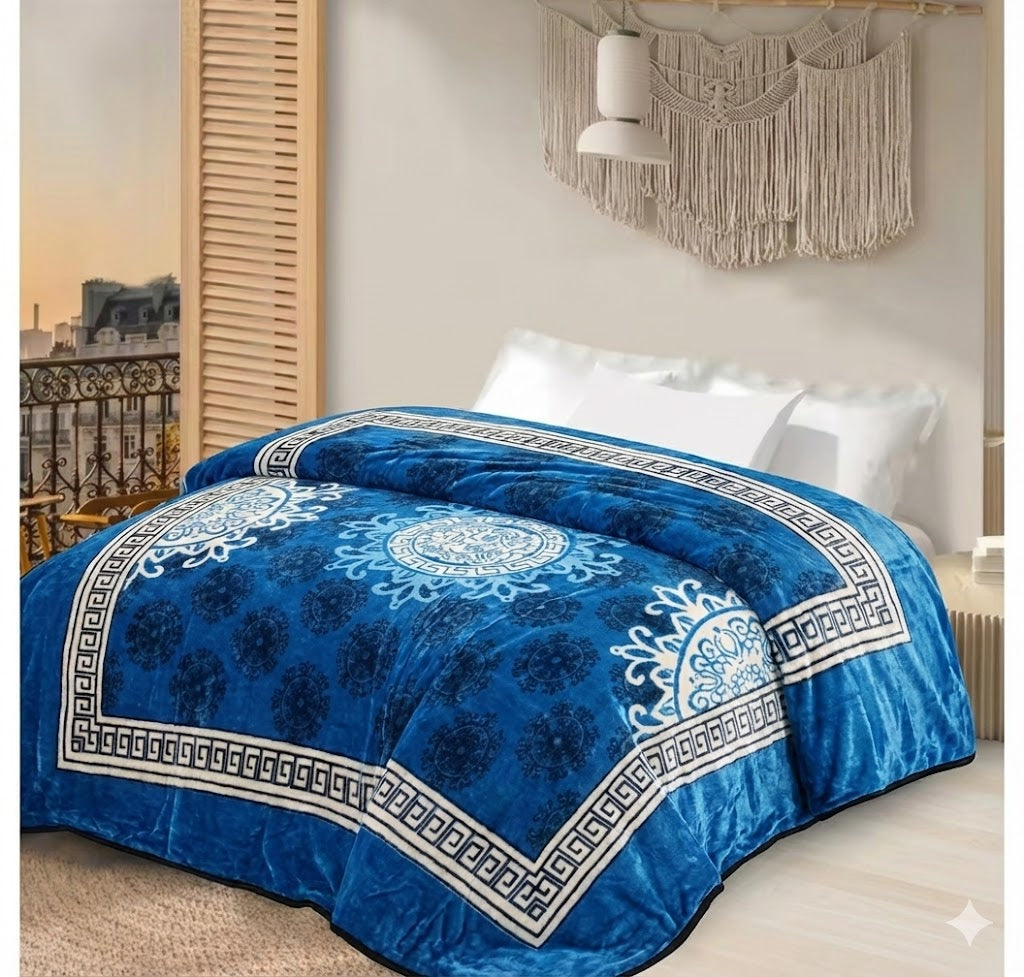 Manta Raschel 220 x 240 cm – 2 kg – 100% Poliéster