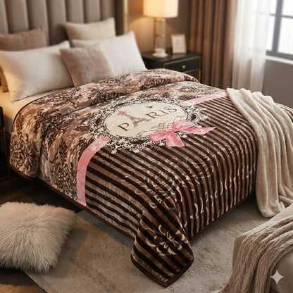 🛏️ Manta Premium LIXOURI Embossed 2 Ply – Extra Suave y Elegante (200 x 240 cm)