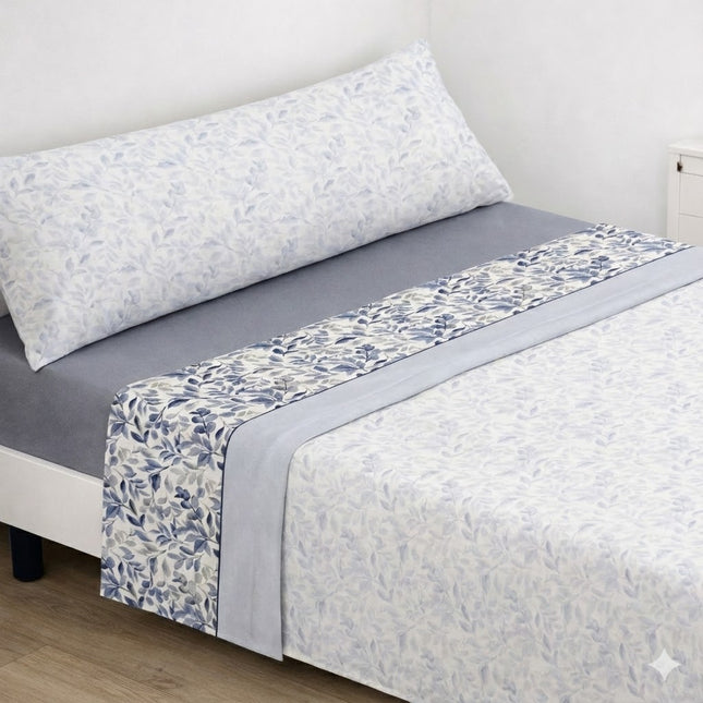 Jogo de lençóis de lã coral premium – Inverno, 3 peças, extra macio e térmico – Estilo moderno (Adequado para camas de 90/135/150 cm)