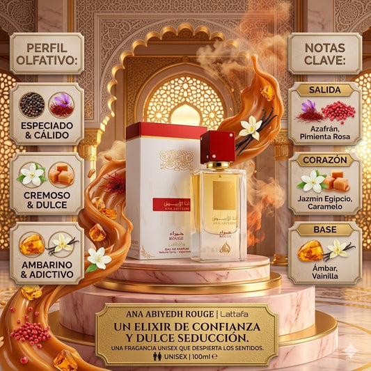Ana Abiyedh Rouge ❤️‍🔥 – Atracción Irresistible en Cada Gota (60 ml)
