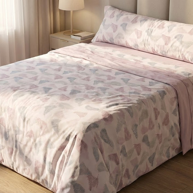 Jogo de lençóis de lã coral premium – Inverno, 3 peças, extra macio e térmico – Estilo moderno (Adequado para camas de 90/135/150 cm)