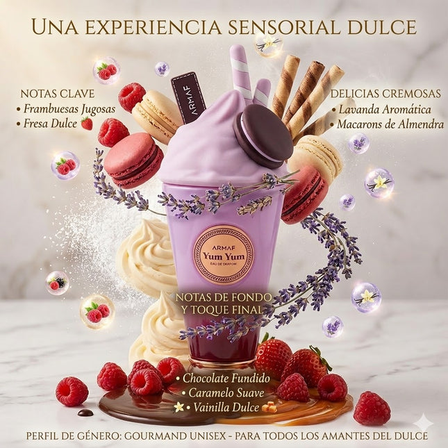 Yum Yum by Armaf 💖 – Doce, Viciante e Deliciosamente Feminino (100 ml)