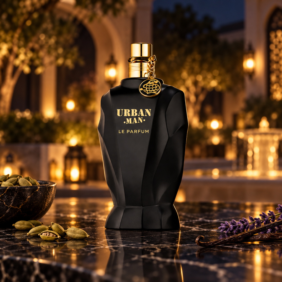 Urban Man Le Parfum · 90 ml de Fragrance World — frasco de perfume