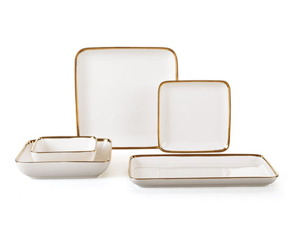 Ser louça 28 peças porcelana 6 pessoas CU DR PL